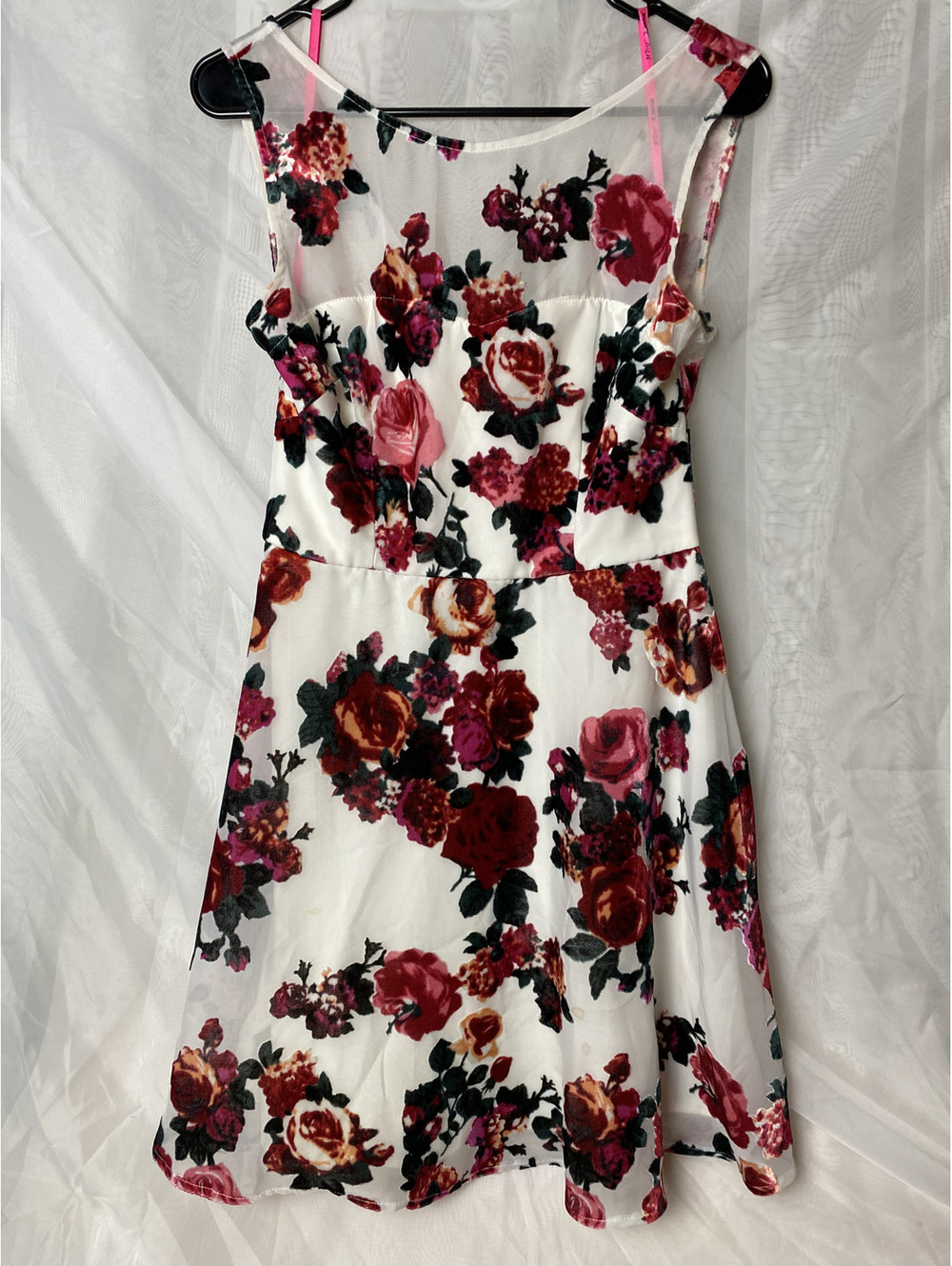 Betsey Johnson floral fit and flare dress size 6